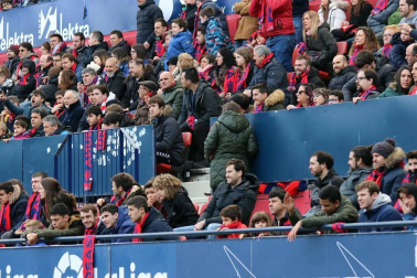 Galería de fotos del partido Osasuna-Espanyol Madrid disputado en El Sadar y correspondiente a la jornada 27 de LaLiga Santander.
