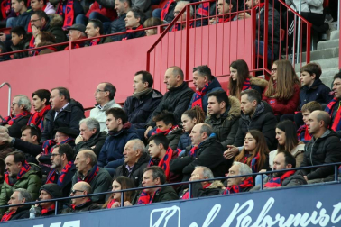 Galería de fotos del partido Osasuna-Espanyol Madrid disputado en El Sadar y correspondiente a la jornada 27 de LaLiga Santander.
