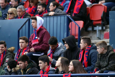 Galería de fotos del partido Osasuna-Espanyol Madrid disputado en El Sadar y correspondiente a la jornada 27 de LaLiga Santander.