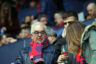 Galería de fotos del partido Osasuna-Espanyol Madrid disputado en El Sadar y correspondiente a la jornada 27 de LaLiga Santander.