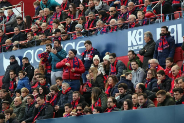 Galería de fotos del partido Osasuna-Espanyol Madrid disputado en El Sadar y correspondiente a la jornada 27 de LaLiga Santander.