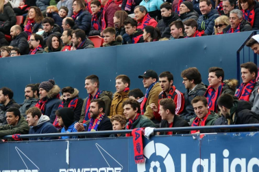 Galería de fotos del partido Osasuna-Espanyol Madrid disputado en El Sadar y correspondiente a la jornada 27 de LaLiga Santander.