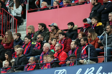 Galería de fotos del partido Osasuna-Espanyol Madrid disputado en El Sadar y correspondiente a la jornada 27 de LaLiga Santander.
