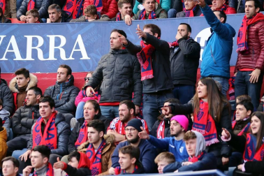 Galería de fotos del partido Osasuna-Espanyol Madrid disputado en El Sadar y correspondiente a la jornada 27 de LaLiga Santander.