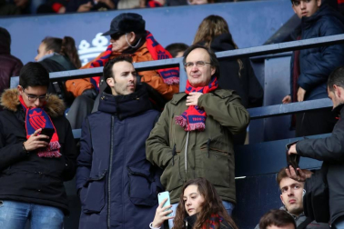 Galería de fotos del partido Osasuna-Espanyol Madrid disputado en El Sadar y correspondiente a la jornada 27 de LaLiga Santander.