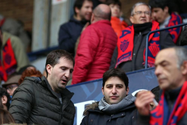Galería de fotos del partido Osasuna-Espanyol Madrid disputado en El Sadar y correspondiente a la jornada 27 de LaLiga Santander.