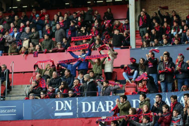 Galería de fotos del partido Osasuna-Espanyol Madrid disputado en El Sadar y correspondiente a la jornada 27 de LaLiga Santander.
