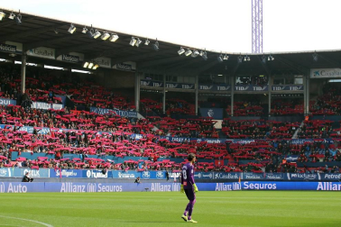 Galería de fotos del partido Osasuna-Espanyol Madrid disputado en El Sadar y correspondiente a la jornada 27 de LaLiga Santander.