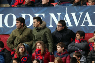 Galería de fotos del partido Osasuna-Espanyol Madrid disputado en El Sadar y correspondiente a la jornada 27 de LaLiga Santander.