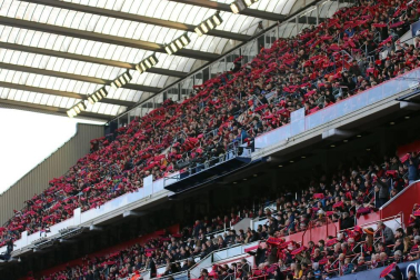 Galería de fotos del partido Osasuna-Espanyol Madrid disputado en El Sadar y correspondiente a la jornada 27 de LaLiga Santander.