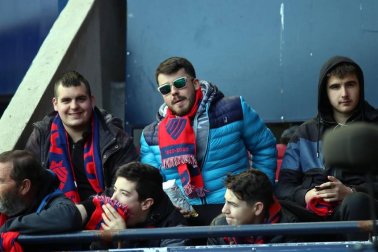 Galería de fotos del partido Osasuna-Espanyol Madrid disputado en El Sadar y correspondiente a la jornada 27 de LaLiga Santander.