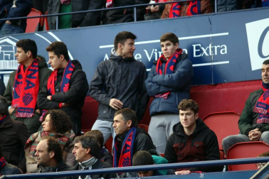 Galería de fotos del partido Osasuna-Espanyol Madrid disputado en El Sadar y correspondiente a la jornada 27 de LaLiga Santander.