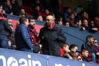 Galería de fotos del partido Osasuna-Espanyol Madrid disputado en El Sadar y correspondiente a la jornada 27 de LaLiga Santander.