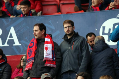 Galería de fotos del partido Osasuna-Espanyol Madrid disputado en El Sadar y correspondiente a la jornada 27 de LaLiga Santander.