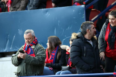 Galería de fotos del partido Osasuna-Espanyol Madrid disputado en El Sadar y correspondiente a la jornada 27 de LaLiga Santander.