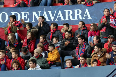 Galería de fotos del partido Osasuna-Espanyol Madrid disputado en El Sadar y correspondiente a la jornada 27 de LaLiga Santander.
