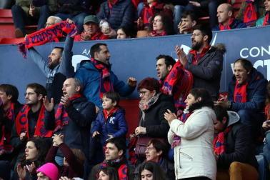 Galería de fotos del partido Osasuna-Espanyol Madrid disputado en El Sadar y correspondiente a la jornada 27 de LaLiga Santander.