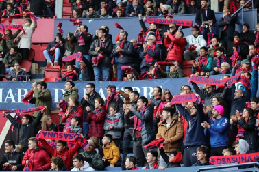 Galería de fotos del partido Osasuna-Espanyol Madrid disputado en El Sadar y correspondiente a la jornada 27 de LaLiga Santander.