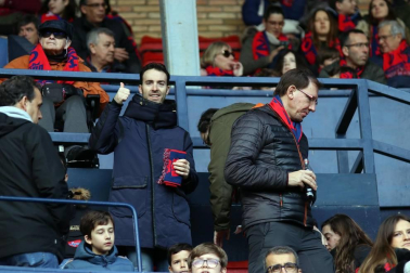 Galería de fotos del partido Osasuna-Espanyol Madrid disputado en El Sadar y correspondiente a la jornada 27 de LaLiga Santander.
