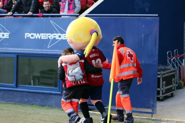 Galería de fotos del partido Osasuna-Espanyol Madrid disputado en El Sadar y correspondiente a la jornada 27 de LaLiga Santander.
