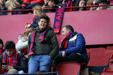 Galería de fotos del partido Osasuna-Espanyol Madrid disputado en El Sadar y correspondiente a la jornada 27 de LaLiga Santander.