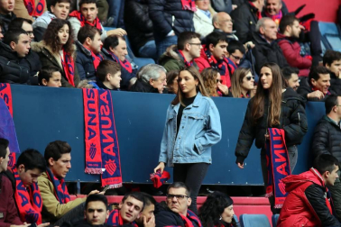 Galería de fotos del partido Osasuna-Espanyol Madrid disputado en El Sadar y correspondiente a la jornada 27 de LaLiga Santander.