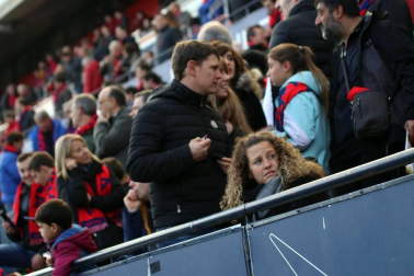 Galería de fotos del partido Osasuna-Espanyol Madrid disputado en El Sadar y correspondiente a la jornada 27 de LaLiga Santander.