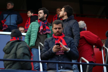 Galería de fotos del partido Osasuna-Espanyol Madrid disputado en El Sadar y correspondiente a la jornada 27 de LaLiga Santander.