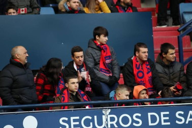 Galería de fotos del partido Osasuna-Espanyol Madrid disputado en El Sadar y correspondiente a la jornada 27 de LaLiga Santander.