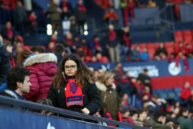 Galería de fotos del partido Osasuna-Espanyol Madrid disputado en El Sadar y correspondiente a la jornada 27 de LaLiga Santander.
