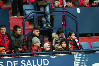 Galería de fotos del partido Osasuna-Espanyol Madrid disputado en El Sadar y correspondiente a la jornada 27 de LaLiga Santander.