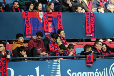Galería de fotos del partido Osasuna-Espanyol Madrid disputado en El Sadar y correspondiente a la jornada 27 de LaLiga Santander.