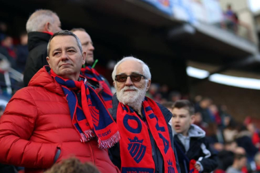 Galería de fotos del partido Osasuna-Espanyol Madrid disputado en El Sadar y correspondiente a la jornada 27 de LaLiga Santander.