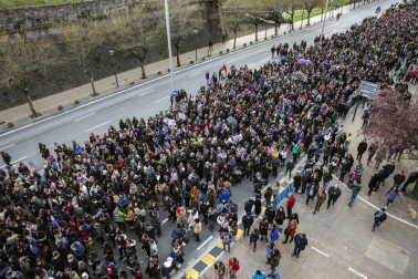 Miles de personas secundaron las movilizaciones en Pamplona participando en una marcha que partía de Antoniutti y acababa en la Plaza del Castillo.