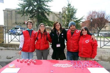 Bajo el lema 'Soy la generación Igualdad: ¡Por los derechos de las Mujeres!' se celebró el pasado domingo la concentración para celebrar, un año más, el Día de la Mujer en Sangüesa. La cita fue en el Prau, el Ayuntamiento, a las doce y media del mediodía.