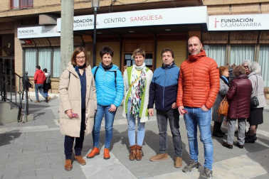 Bajo el lema 'Soy la generación Igualdad: ¡Por los derechos de las Mujeres!' se celebró el pasado domingo la concentración para celebrar, un año más, el Día de la Mujer en Sangüesa. La cita fue en el Prau, el Ayuntamiento, a las doce y media del mediodía.
