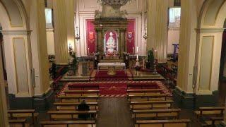 En directo: misa especial presidida por el arzobispo desde la capilla de San Fermín