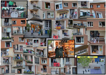Imágenes enviadas por los lectores donde muestran cómo pasan el aislamiento en casa por el coronavirus.