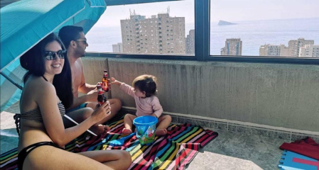 Imágenes enviadas por los lectores donde muestran cómo pasan el aislamiento en casa por el coronavirus.