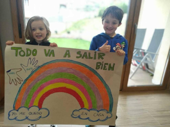 Imágenes enviadas por los lectores donde muestran cómo pasan el aislamiento en casa por el coronavirus.