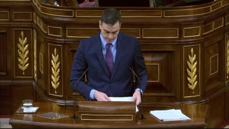Sánchez: “Presentaré un presupuesto de reconstrucción económica y social después de la crisis”