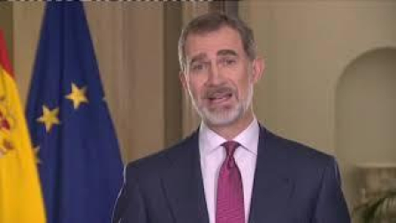 Felipe VI: "Es una crisis que estamos combatiendo y que vamos a vencer y superar"