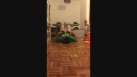 Así entrenan técnicos y jugadores de Anaitasuna durante la cuarentena (V)