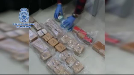 La Policía Nacional interviene en Marbella un alijo de 27 kilos de heroína
