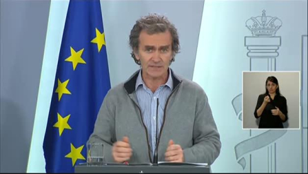 Vídeo: Fernando Simón cree que nos encontramos "en el pico o yendo hacia abajo"