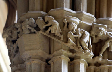 Claustro de la catedral de Pamplona