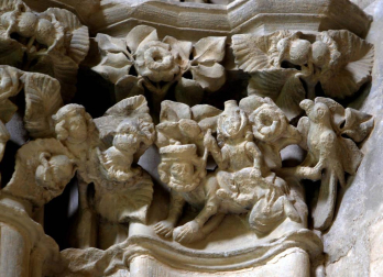 Claustro de la catedral de Pamplona