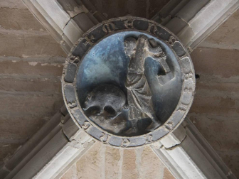 Claustro de la catedral de Pamplona