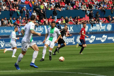 Imágenes del partido Osasuna-Extremadura disputado en El Sadar.