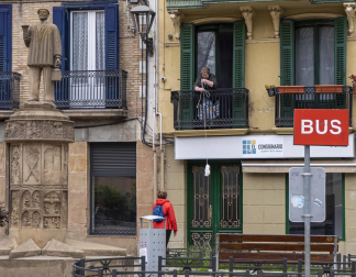 Esta pandemia provocada por el Covid-19 nos ha dejado imágenes únicas de nuestras ciudades y pueblos. Momentos que han captado nuestros fotoperiodistas y que resumen el impacto que esta enfermedad está provocando en Navarra